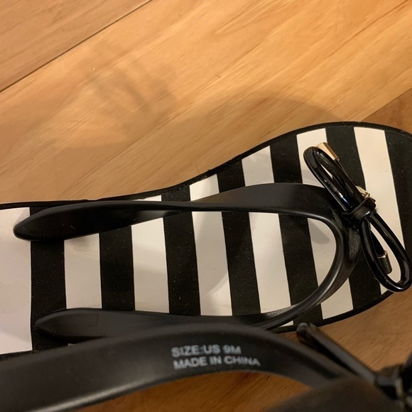 Kate spade Rhett black and white striped platform - Picture 6 of 6